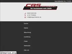 Sites similar to cbspanndecken.de