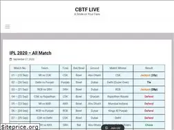 Sites similar to cbtf.live