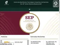 Sites similar to cbtis26.edu.mx