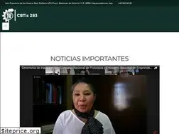 Sites similar to cbtis283.edu.mx