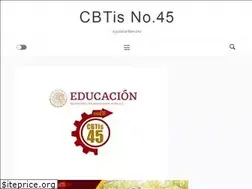 Sites similar to cbtis45.edu.mx