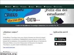 Sites similar to cbtis76.edu.mx