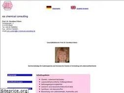 Sites similar to cc-chemical-consulting.de