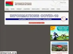 Sites similar to cc-coteaux-du-girou.fr