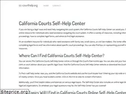 Sites similar to cc-courthelp.org