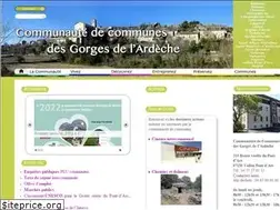 Sites similar to cc-gorgesardeche.fr