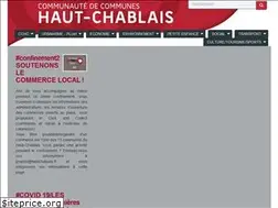 Sites similar to cc-hautchablais.fr