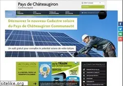 Sites similar to cc-payschateaugiron.fr