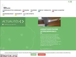 Sites similar to cc-paysdemontfaucon.fr