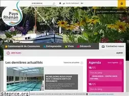 Sites similar to cc-paysrhenan.fr