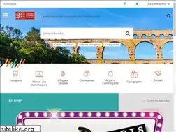 Sites similar to cc-pontdugard.fr