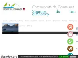 Sites similar to cc-sources-lac-annecy.com