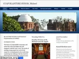 Sites similar to ccapblantyresynod.org