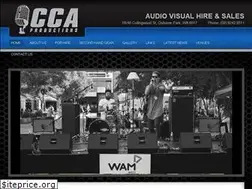 Sites similar to ccaproductions.com.au