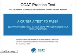 Sites similar to ccatpracticetest.com