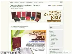 Sites similar to ccbpastoralbible.wordpress.com