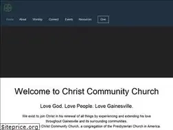 Sites similar to cccgainesville.com