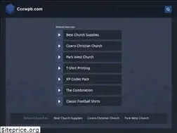 Sites similar to cccwpb.com