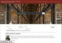 Sites similar to ccel.org