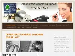 Sites similar to ccerrajerosmadrid24horas.com