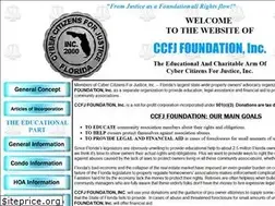 Sites similar to ccfjfoundation.net