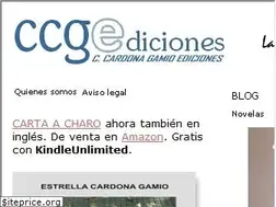 Sites similar to ccgediciones.com