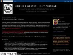 Sites similar to ccie-in-3-months.blogspot.com