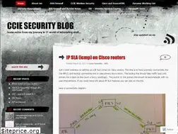 Sites similar to cciesecblog.com
