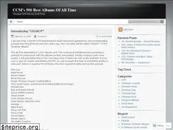 Sites similar to ccms500bestalbums.wordpress.com