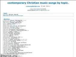 Sites similar to ccmsongsbytopic.com