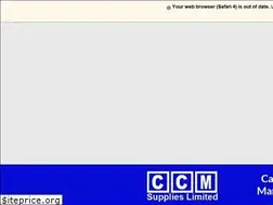 Sites similar to ccmsupplies.co.uk