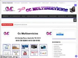 Sites similar to ccmultiservicio.com