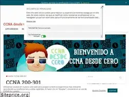 Sites similar to ccnadesdecero.es