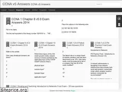 Sites similar to ccnav5answersblog.blogspot.com