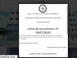 Sites similar to ccomptes.dz