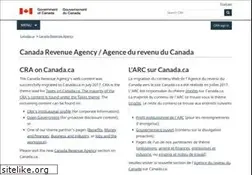 Sites similar to ccra-adrc.gc.ca