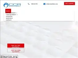 Sites similar to ccrmachinery.com