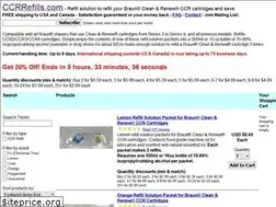 Sites similar to ccrrefills.com