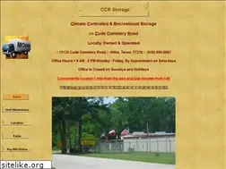 Sites similar to ccrstorage.com
