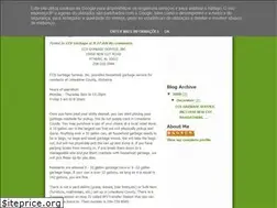 Sites similar to ccsgarbageservice.blogspot.com