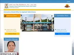 Sites similar to ccsuweb.in