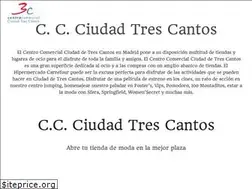 Sites similar to cctrescantos.com