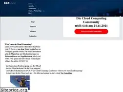 Sites similar to ccxconference.de