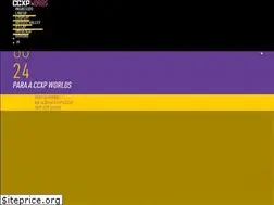 Sites similar to ccxp.com.br