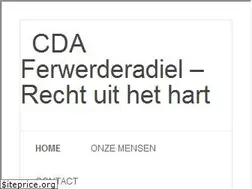 Sites similar to cda-ferwerderadiel.nl