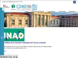 Sites similar to cdad06.fr