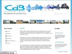 Sites similar to cdbacoustique.fr