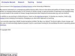 Sites similar to cdbennett.ca