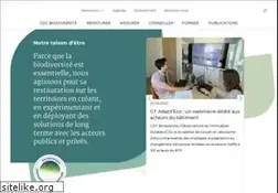 Sites similar to cdc-biodiversite.fr