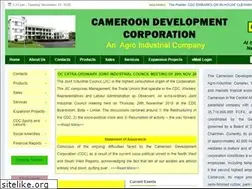 Sites similar to cdc-cameroon.com